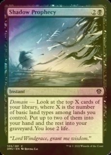 FOIL] 一日のやり直し/Day's Undoing 【英語版】 [CMM-青R