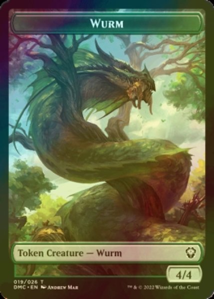 画像1: [FOIL] ワーム/WURM 【英語版】 [DMC-トークン] (1)