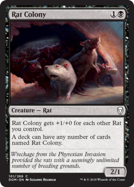 画像1: ネズミの群棲/Rat Colony 【英語版】 [DOM-黒C] (1)