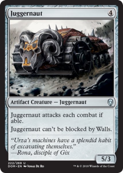 画像1: 巨大戦車/Juggernaut 【英語版】 [DOM-灰U] (1)