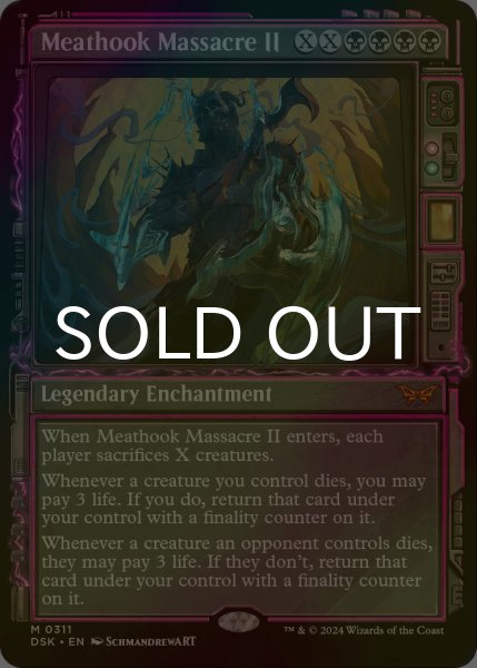 画像1: [FOIL] 続・食肉鉤虐殺事件/Meathook Massacre II (ショーケース・海外産ブースター版) 【英語版】 [DSK-黒MR] (1)