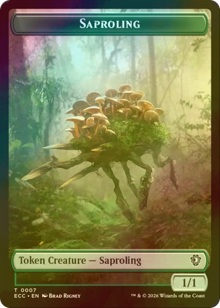 画像1: [FOIL] 苗木/SAPROLING & カカシ/SCARECROW 【英語版】 [ECC-トークン] (1)