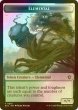 画像2: [FOIL] サイ・戦士/RHINO WARRIOR & エレメンタル/ELEMENTAL No.010 【英語版】 [ECC-トークン] (2)