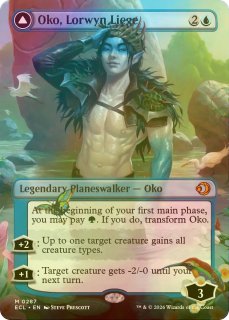 FOIL] 王冠泥棒、オーコ/Oko, Thief of Crowns (全面アート版