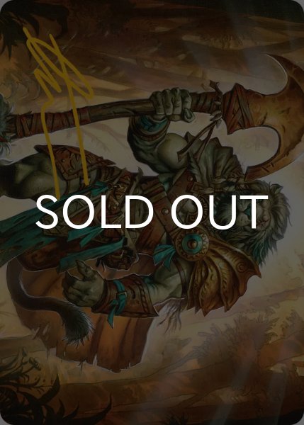 画像1: 辺境地の御目付役、アジャニ/Ajani, Outland Chaperone No.028 (箔押し版) 【英語版】 [ECL-アート] (1)