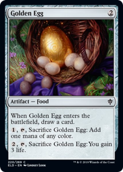 画像1: 黄金の卵/Golden Egg 【英語版】 [ELD-灰C] (1)