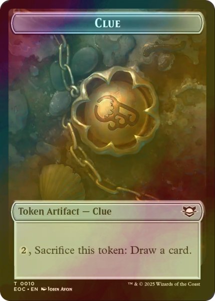 画像2: [FOIL] ビースト/BEAST No.005 & 手掛かり/CLUE 【英語版】 [EOC-トークン] (2)