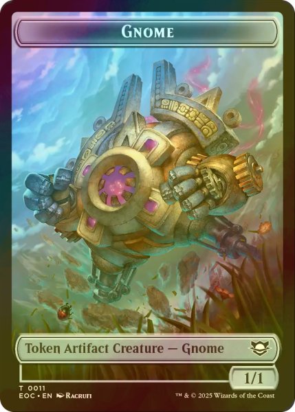 画像2: [FOIL] エレメンタル/ELEMENTAL No.008 & ノーム/GNOME 【英語版】 [EOC-トークン] (2)