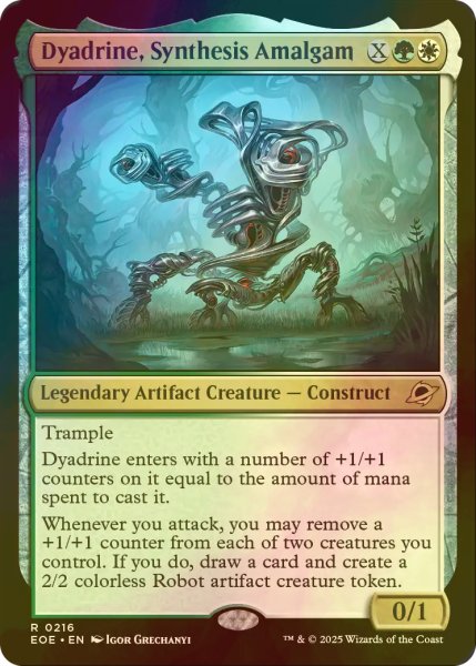 画像1: [FOIL] 混合成体、ダイアドライン/Dyadrine, Synthesis Amalgam 【英語版】 [EOE-金R]*詳細要確認 (1)