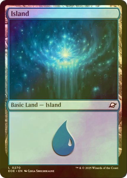 画像1: [FOIL] 島/Island No.270 【英語版】 [EOE-土地C]*詳細要確認 (1)