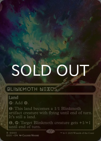 画像1: [FOIL] ちらつき蛾の生息地/Blinkmoth Nexus No.003 (ショーケース・海外産ブースター版) 【英語版】 [EOS-土地R]*詳細要確認 (1)