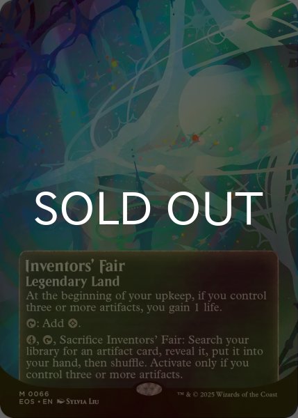 画像1: [FOIL] 発明博覧会/Inventors' Fair No.066 (全面アート版) 【英語版】 [EOS-土地MR]*詳細要確認 (1)