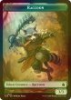 画像1: [FOIL] アライグマ/RACCOON & エルフ・戦士/ELF WARRIOR 【英語版】 [FDN-トークン] (1)
