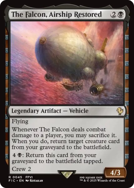 画像1: よみがえる翼、ファルコン号/The Falcon, Airship Restored 【英語版】 [FIC-黒R] (1)