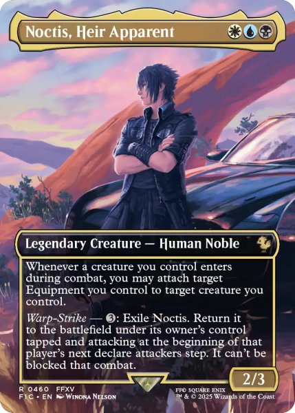 画像1: 真の王、ノクティス/Noctis, Heir Apparent (全面アート版) 【英語版】 [FIC-金R] (1)