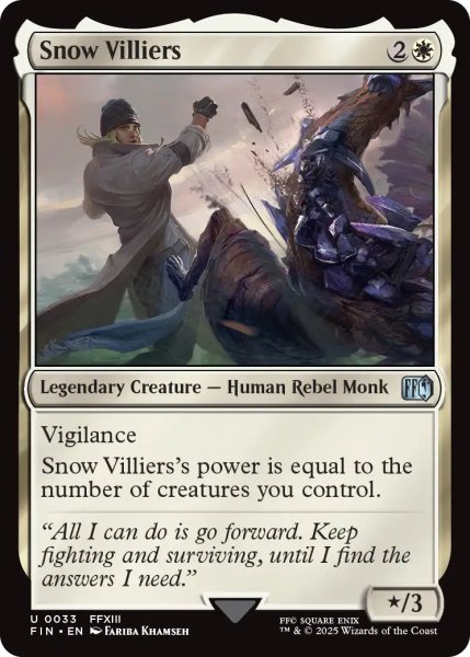 画像1: スノウ・ヴィリアース/Snow Villiers 【英語版】 [FIN-白U] (1)