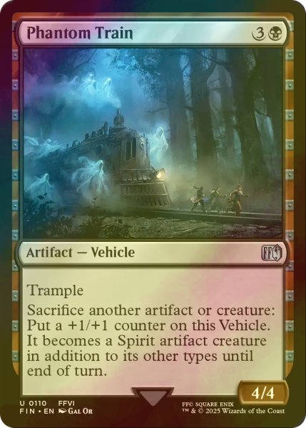 画像1: [FOIL] 魔列車/Phantom Train 【英語版】 [FIN-黒U] (1)