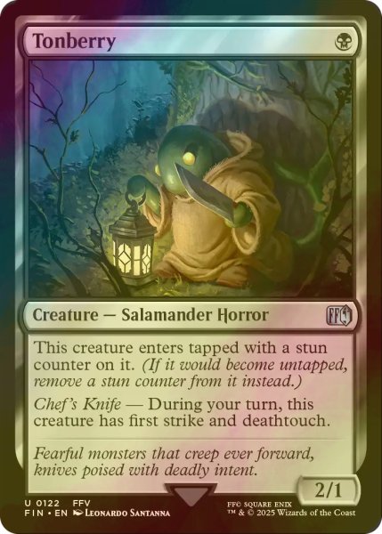 画像1: [FOIL] トンベリ/Tonberry 【英語版】 [FIN-黒U] (1)