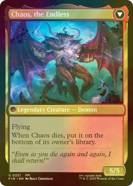 画像2: [FOIL] コーネリアの騎士、ガーランド/Garland, Knight of Cornelia 【英語版】 [FIN-金U] (2)
