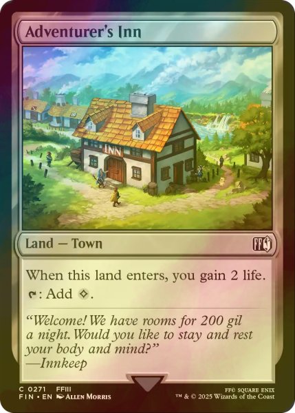 画像1: [FOIL] 冒険者の宿/Adventurer's Inn 【英語版】 [FIN-土地C] (1)