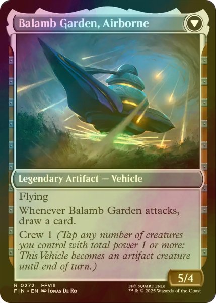 画像2: [FOIL] SeeDの学び舎、バラムガーデン/Balamb Garden, SeeD Academy 【英語版】 [FIN-土地R] (2)