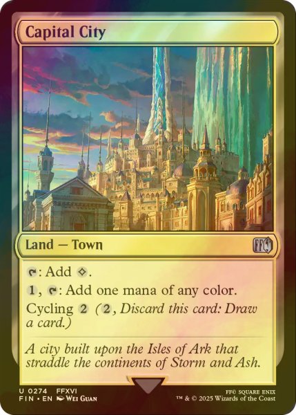 画像1: [FOIL] 首都/Capital City 【英語版】 [FIN-土地U] (1)