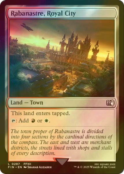 画像1: [FOIL] 王都ラバナスタ/Rabanastre, Royal City 【英語版】 [FIN-土地C] (1)