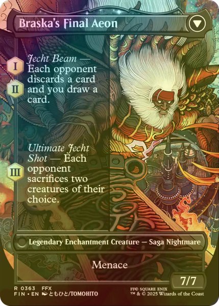 画像2: [FOIL] 幻のガード、ジェクト/Jecht, Reluctant Guardian (全面アート版) 【英語版】 [FIN-黒R] (2)