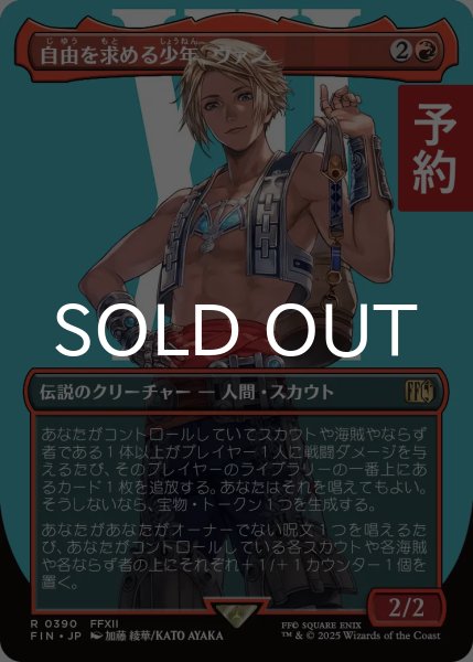 画像1: 自由を求める少年、ヴァン/Vaan, Street Thief (全面アート版) 【日本語版】 [FIN-赤R] (予約R) (1)