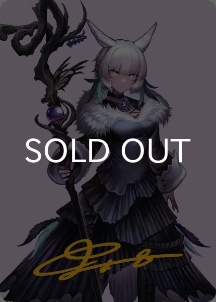 画像1: 魔女、ヤ・シュトラ・ルル/Y'shtola, Night's Blessed No.053 (箔押し版) 【日本語版】 [FIN-アート] (1)