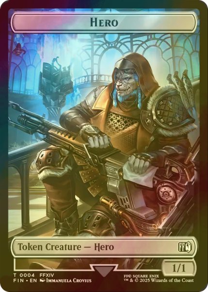 画像1: [FOIL] 英雄/Hero No.004 & 宝物/Treasure 【英語版】 [FIN-トークン] (1)