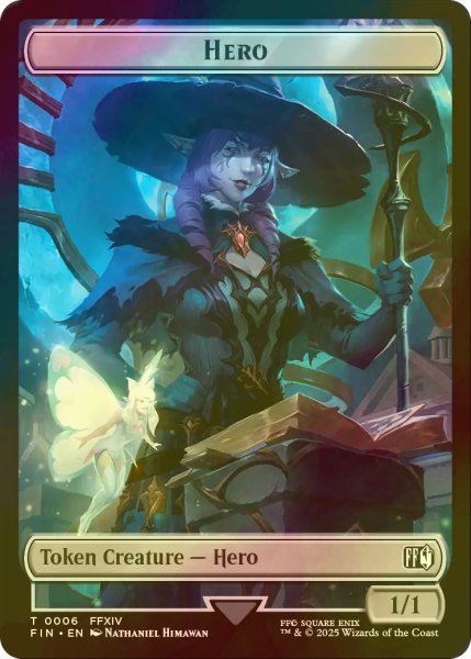 画像1: [FOIL] 英雄/Hero No.006 & 宝物/Treasure 【英語版】 [FIN-トークン] (1)