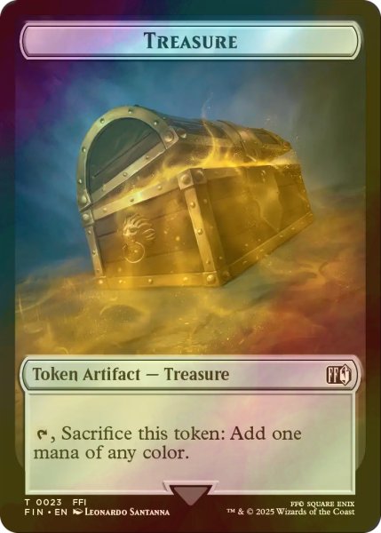 画像2: [FOIL] 英雄/Hero No.008 & 宝物/Treasure 【英語版】 [FIN-トークン] (2)