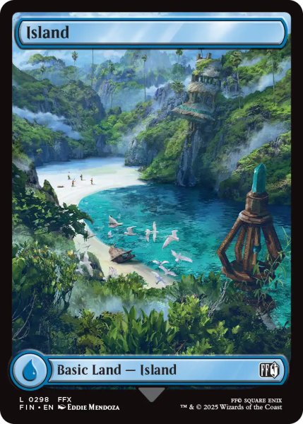 画像1: 島/Island No.298 (全面アート版) 【英語版】 [FIN-土地C] (1)