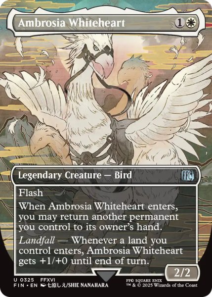 画像1: ロザリアの心、アンブロシア/Ambrosia Whiteheart (全面アート版) 【英語版】 [FIN-白U] (1)