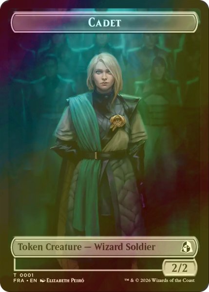 画像1: [FOIL] 実習生/CADET & ビースト/BEAST 【英語版】 [FRA-トークン] (1)
