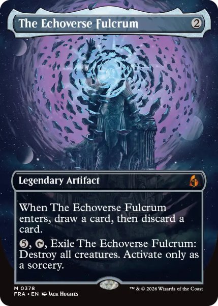 画像1: 模倣宇宙の支点/The Echoverse Fulcrum (全面アート版) 【英語版】 [FRA-灰MR] (1)
