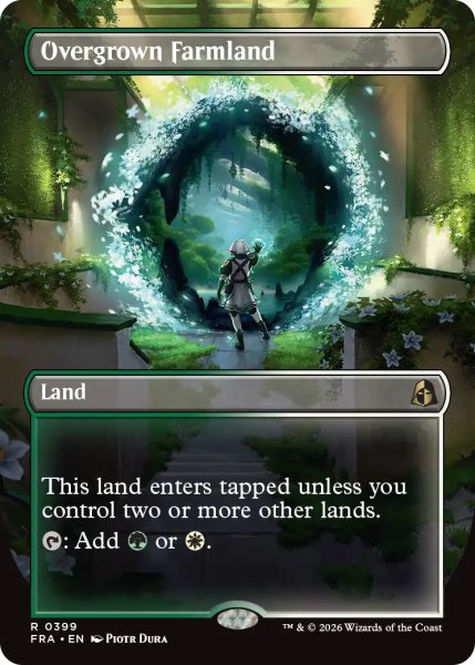 画像1: 草茂る農地/Overgrown Farmland (全面アート版) 【英語版】 [FRA-土地R] (1)