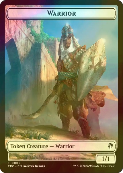 画像2: [FOIL] 昆虫/INSECT & 戦士/WARRIOR 【英語版】 [FRC-トークン] (2)