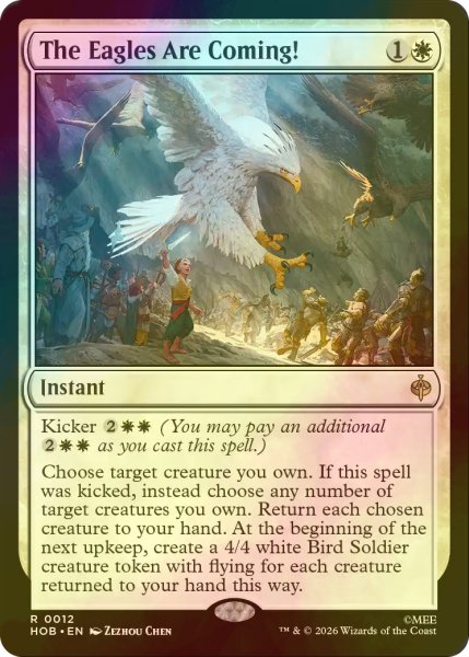 画像1: [FOIL] 鷲たちがやってくる！/The Eagles Are Coming! 【英語版】 [HOB-白R] (1)