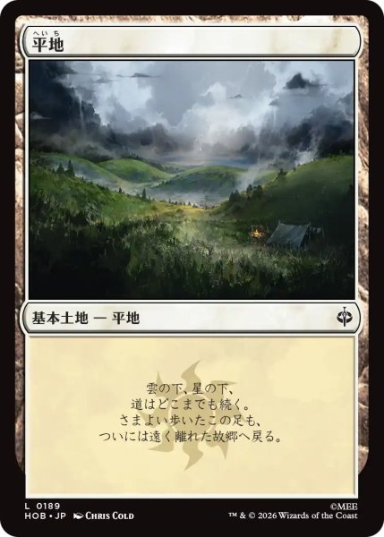 画像1: 平地/Plains 【日本語版】 [HOB-土地C] (1)