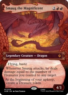 MTG 壮大なる者、スマウグ　ショーケース　英語 壮大なる者、スマウグ/Smaug the Magnificent 【英語版】 [HOB-赤MR