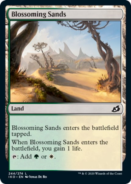 画像1: 花咲く砂地/Blossoming Sands 【英語版】 [IKO-土地C] (1)