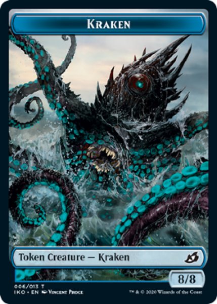 画像2: エレメンタル/ELEMENTAL No.010 & クラーケン/KRAKEN (IKO) 【英語版】 [C20-トークン] (2)