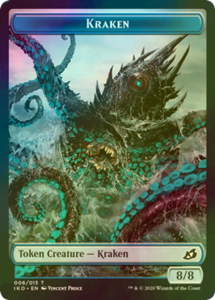 画像1: [FOIL] クラーケン/KRAKEN 【英語版】 [IKO-トークン] (1)