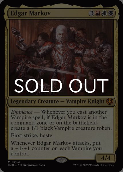 画像1: エドガー・マルコフ/Edgar Markov 【英語版】 [INR-金MR] (1)