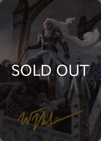 画像1: 異端聖戦士、サリア/Thalia, Heretic Cathar No.002 (箔押し版) 【英語版】 [INR-アート] (1)