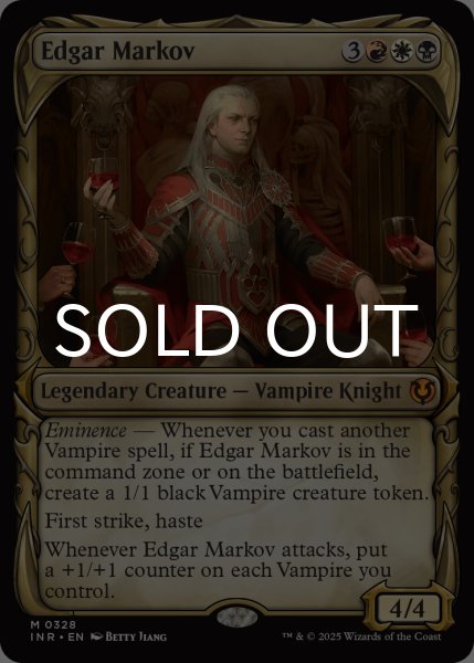 画像1: エドガー・マルコフ/Edgar Markov (ショーケース版) 【英語版】 [INR-金MR] (1)