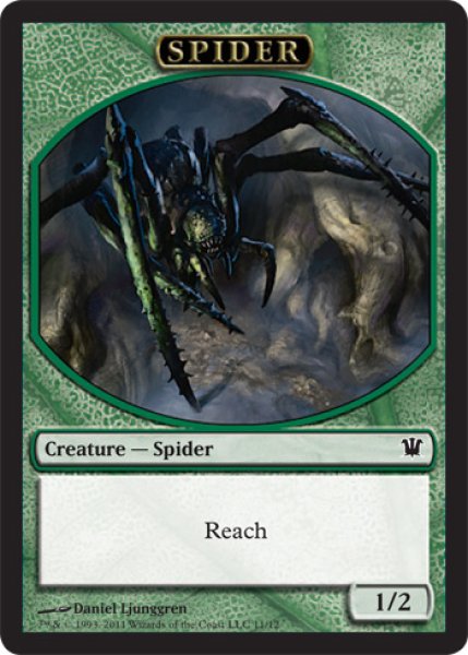 画像1: 蜘蛛/SPIDER 【英語版】 [ISD-トークン］ (1)