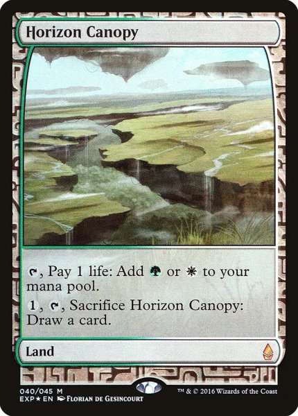 画像1: 地平線の梢/Horizon Canopy (EXP/土地MR/英/foil/EX) ※詳細要確認 (1)